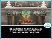DB WINTER'S NIGHT GARLAND add me