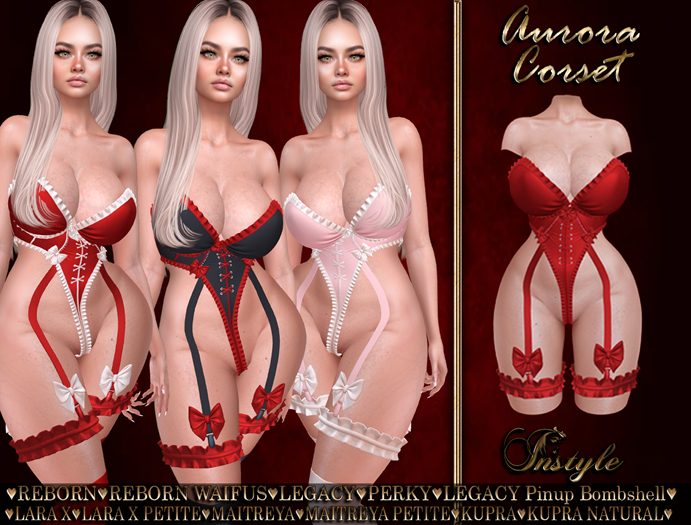 InStyle CORSET ***Aurora*** Red