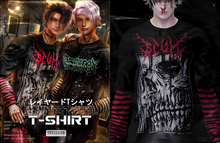 TANAKA LAYERED T-SHIRT - SCUM