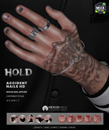 HOLD - ACCIDENT NAILS APPLIERS