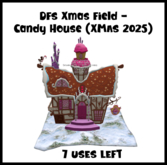 DFS Xmas Field - Candy House (XMAS 2025) - ACTUAL ITEM