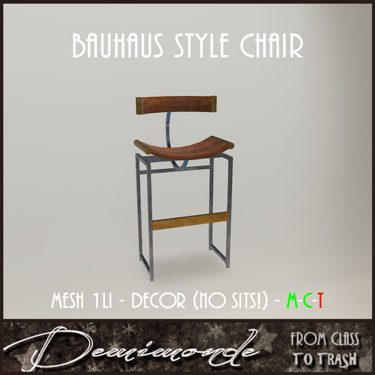 [CYN] Bauhaus Style Chair