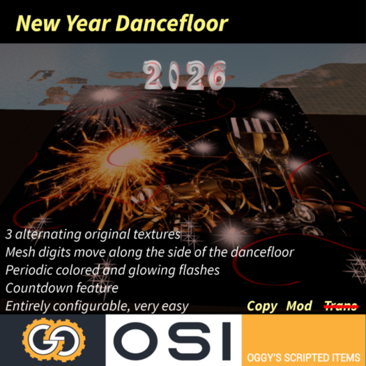 New Year Dance Floor