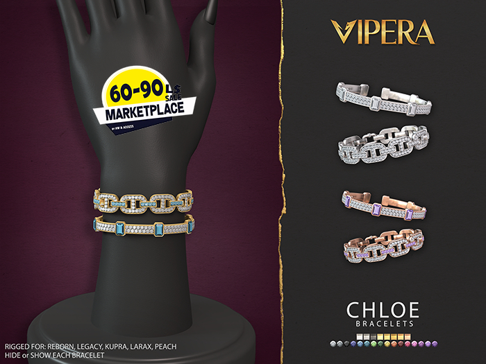[VIPERA] Chloe Bracelets