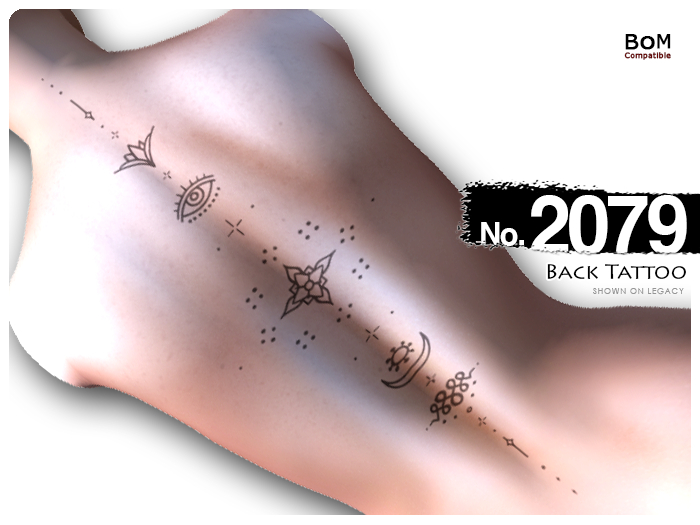 (Back Tattoo) No.2079