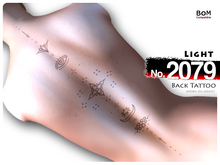 (Back Tattoo) No.2079 Light