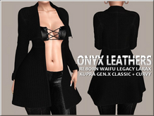 Black Ribbed Cardigan