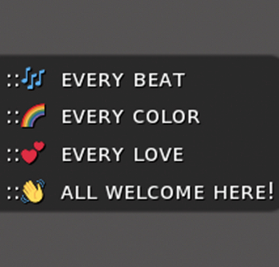 :: MG ::  All Welcome Here - Gesture (with Sound)