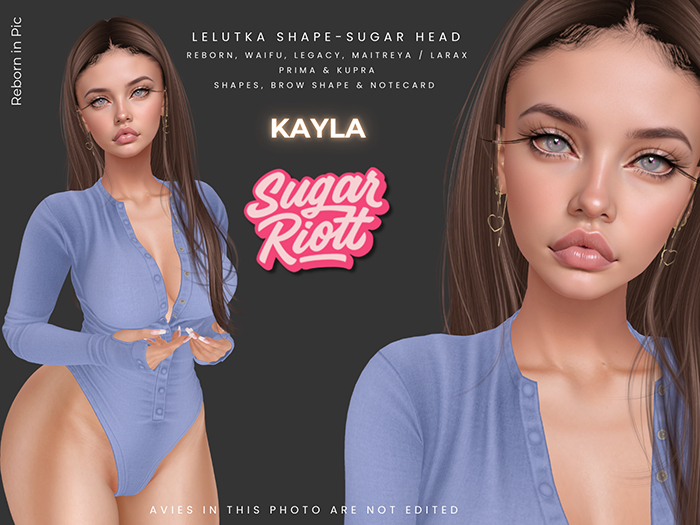 *Sugar Riott* Kayla Shape-Sugar Head