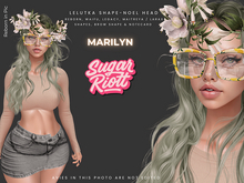 *Sugar Riott* Marilyn Shape-Lelutka Noel Head