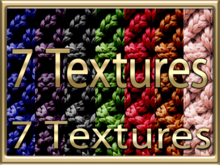 [ Woven Diamond Seamless 03 ] 7 Textures