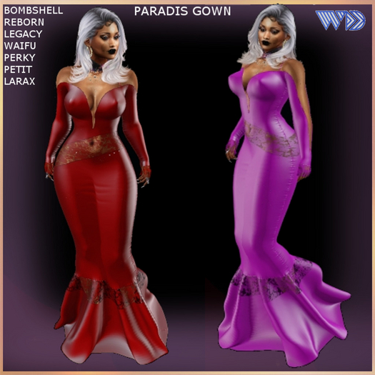 WAD DESIGNS PARADIS GOWN