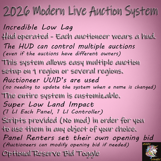 Angry Unicorn - Live Auction System 30 v3.1