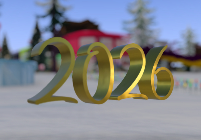 2026 Celebration Mesh Sign