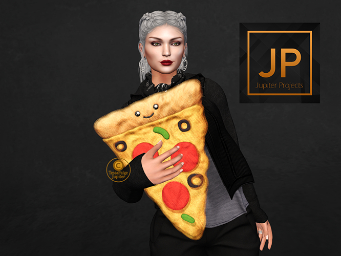 1- Junk Food - Pizza Plushie RARE