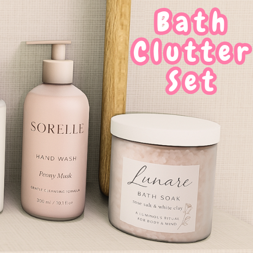 Bath Clutter Set