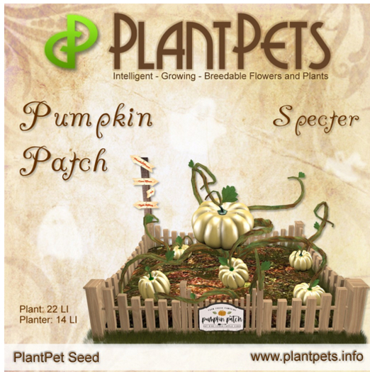 PlantPet Seed [Pumpkin Patch *Specter*]