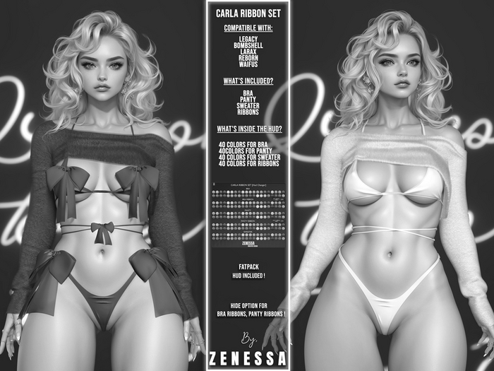 [ZENESSA] Carla Ribbon Set *DEMO*