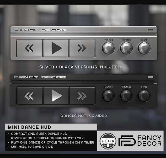 Fancy Decor x Burin: Mini Dance HUD