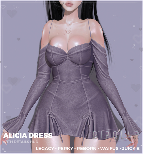 Bipolar - Alicia Dress - Purple