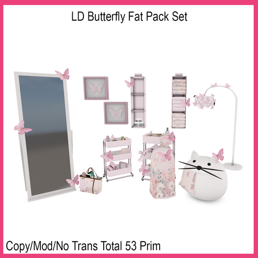 LD Butterfly Fat Pack Set