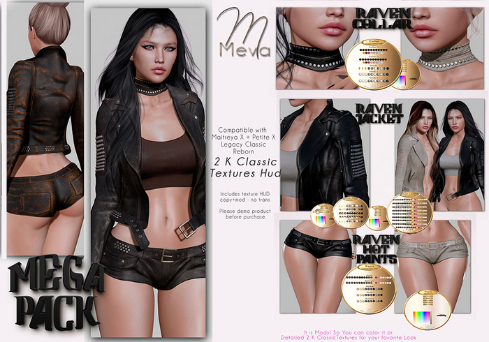 Meva Raven Jacket Set Demo 