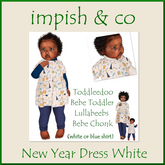 impish & co ~ New Year Dress White BOX