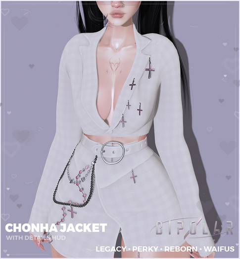 Bipolar - Chonha Jacket - White