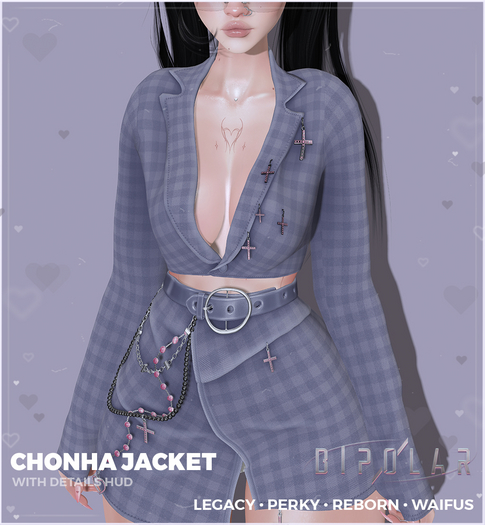 Bipolar - Chonha Jacket - Dust Blue