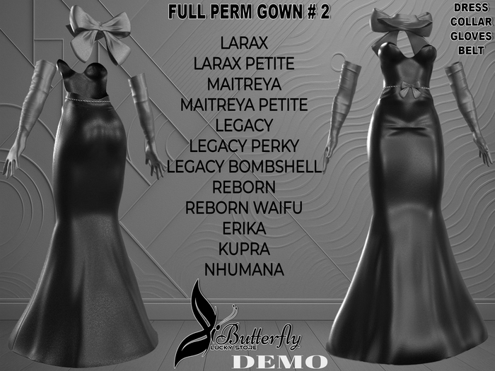 ^LB^ FULL PERM GOWN #2 DEMO