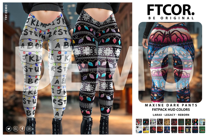 :::FTCOR:::MAXINE_DARK_PANTS::: DEMO