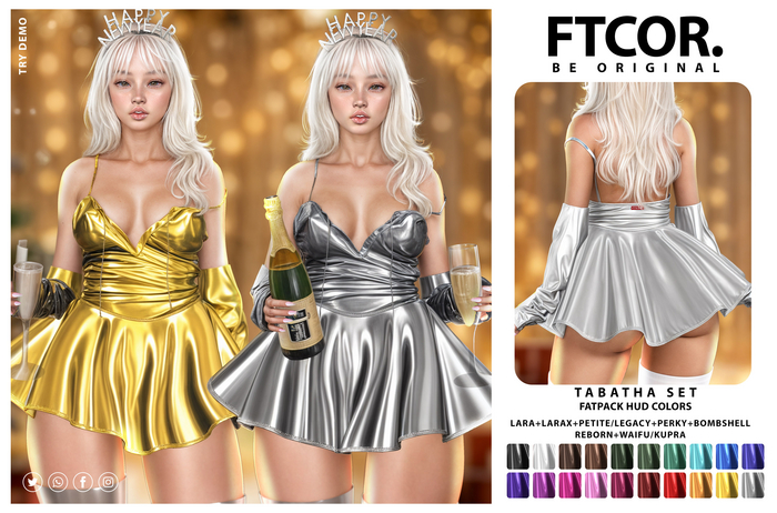 :::FTCOR:::TABATHA_DRESS::: FATPACK