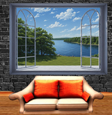 Landscape Windows - Fenetre  - Ventana 9