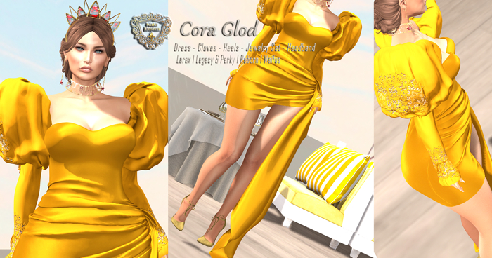 Nala Design - Cora Gown Outfit Gold