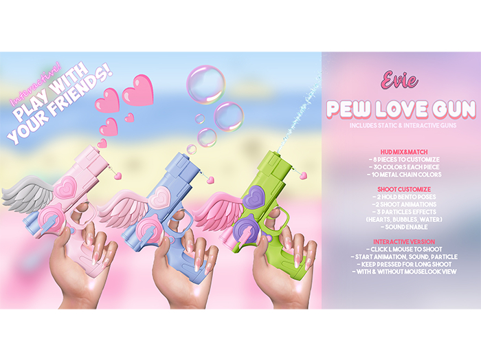 EVIE - Pew Love Gun INTERACTIVE