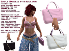 Simple  Handbag with hold anim (ADD)