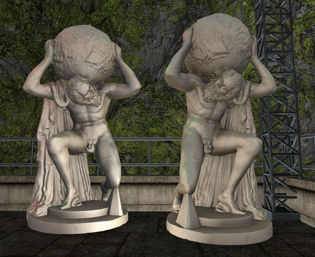 Symmetrical Atlantes