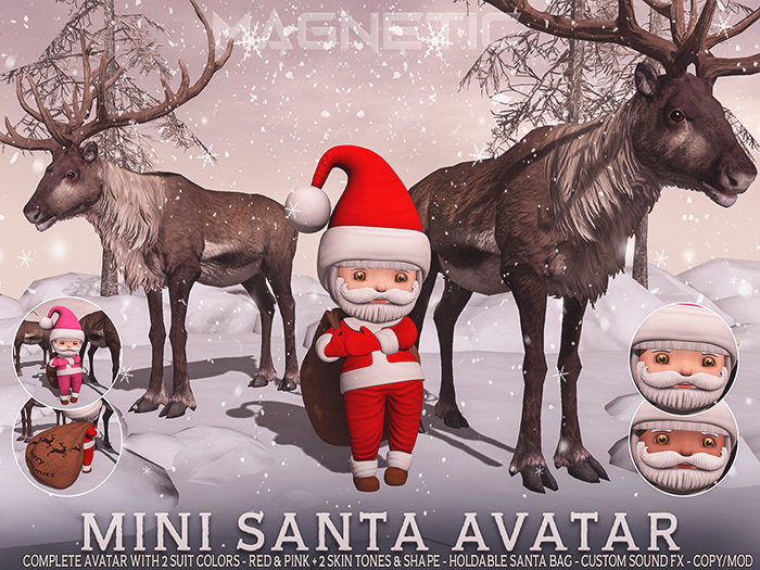 Magnetic - Mini Santa Avatar