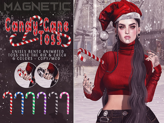 Magnetic - Candy Cane Toss