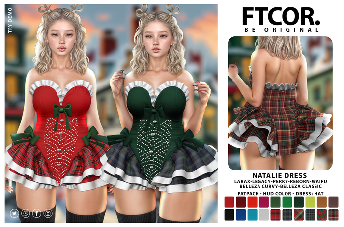:::FTCOR:::NATALIE_DRESS::: FATPACK