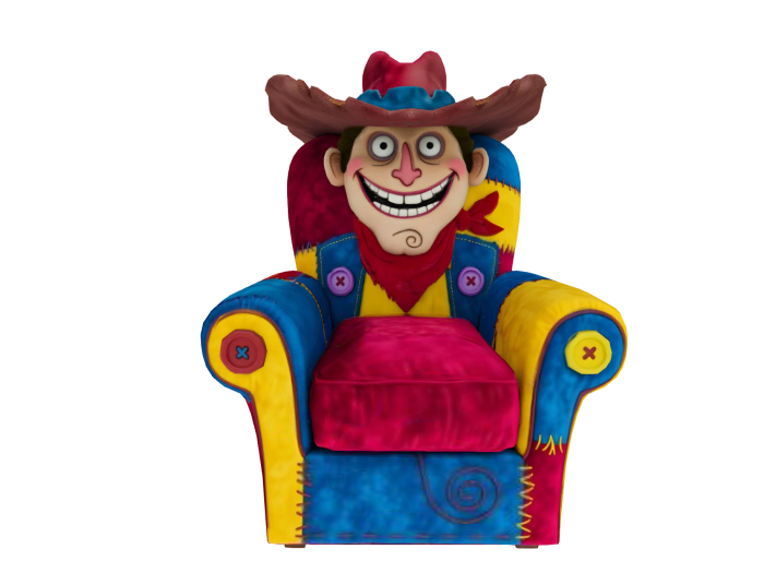 HB: Child's Cowboy Chair FuLL PERM