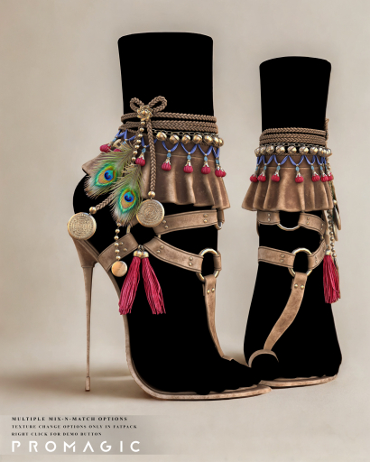 PROMAGIC Raksha Heels-Fatpack