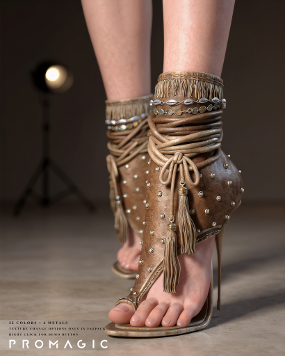 PROMAGIC Vrindavan Heels-Fatpack