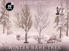 Magnetic - Winter Bare Tree