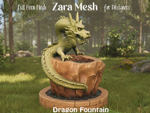 ZM PBR Dragon Fountain FULL PERM MESH