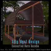 Lily Myst Design Converted Barn Gazebo