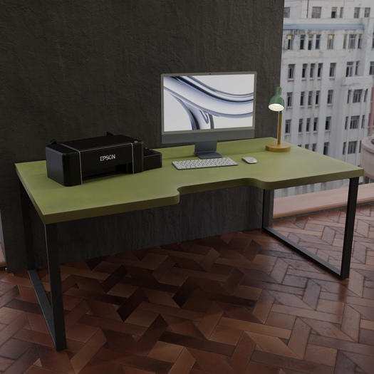 Table/Desk - Olive Green [9/10]
