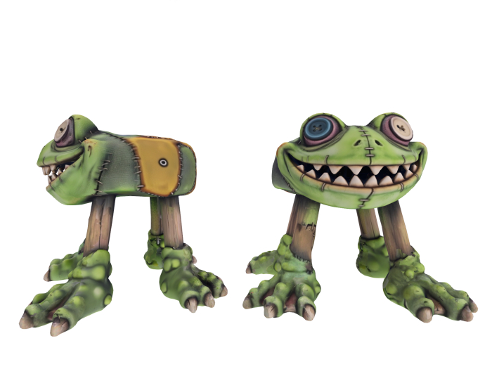 HB: Whimsy Frog Stool FuLL PERM