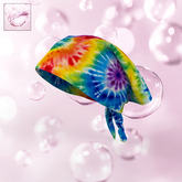 Color Dye Bandana Wrap