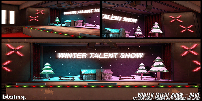 9. blaink. - Winter Talent Show RARE